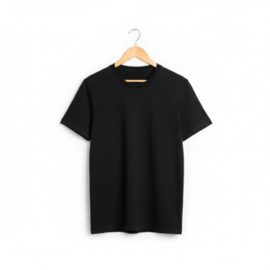 black t shirt